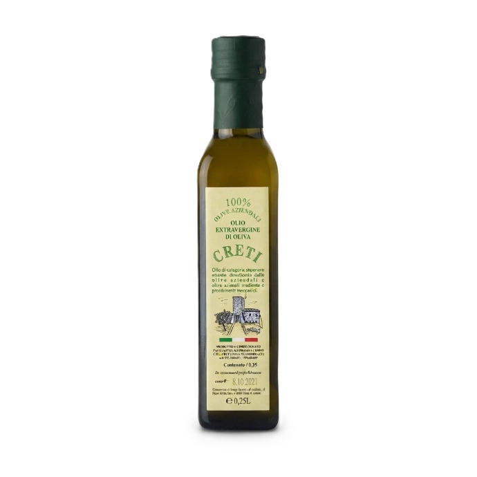 Extra vierge olijfolie voor Italiaanse bruschetta
