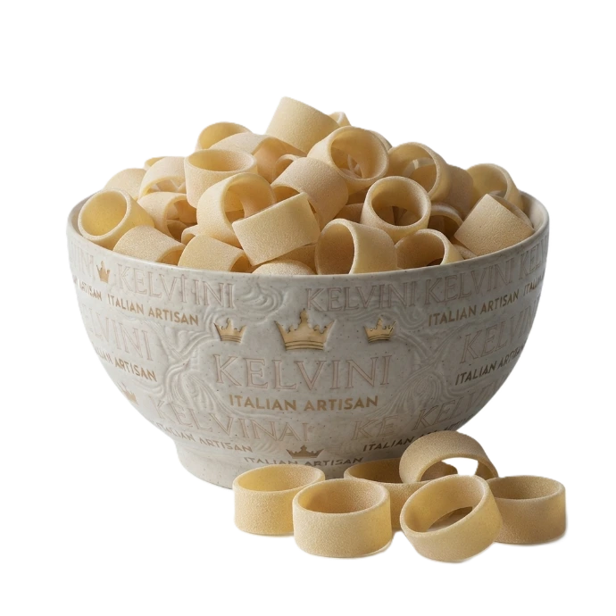 Pasta in een schaaltje van Kelvini italian artisan