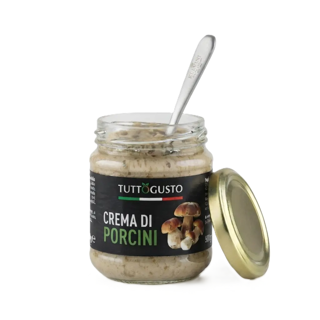kelvini-tuttogusto-crema-di-porcini-open-pot-lepel-600x600.webp