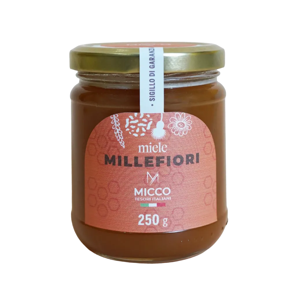 Honing van wilde bloemen - miele-millefiori-scaled.webp