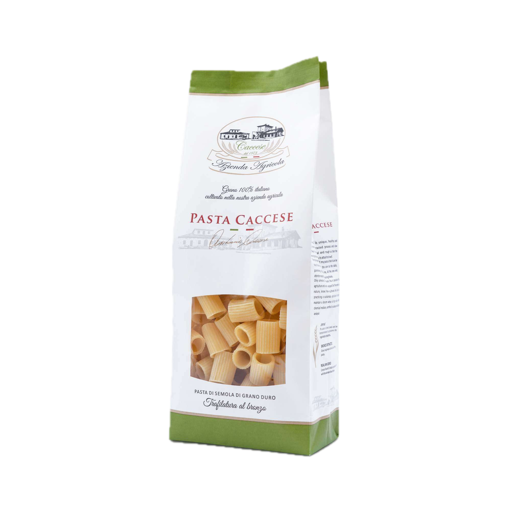 Mezze Maniche Rigate – Ambachtelijke Pasta (500g)