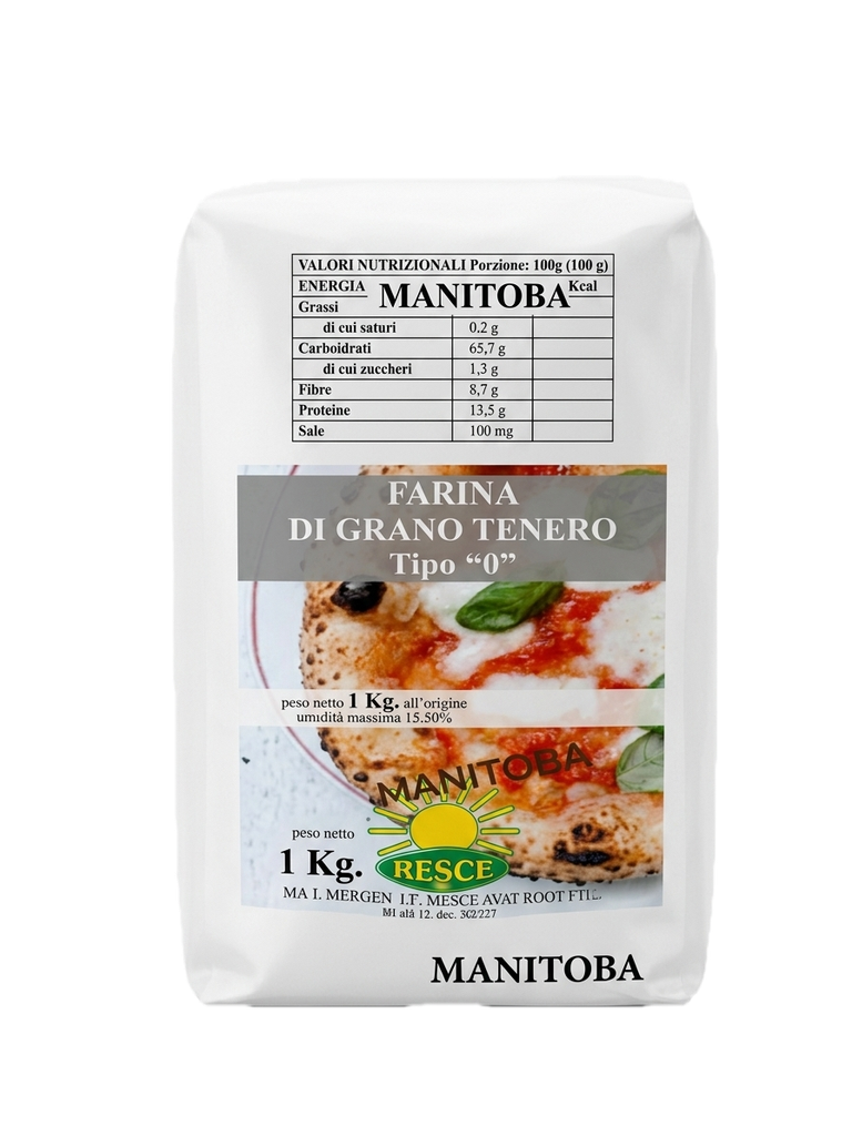 Manitoba-tarwemeel (1 pak bloem € 3,95 per stuk)