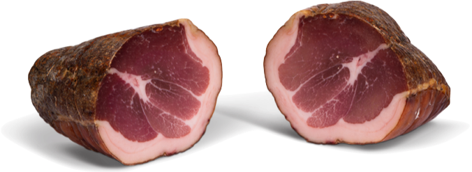 Coppa di maiale stagionata artigianale (500 grammi)