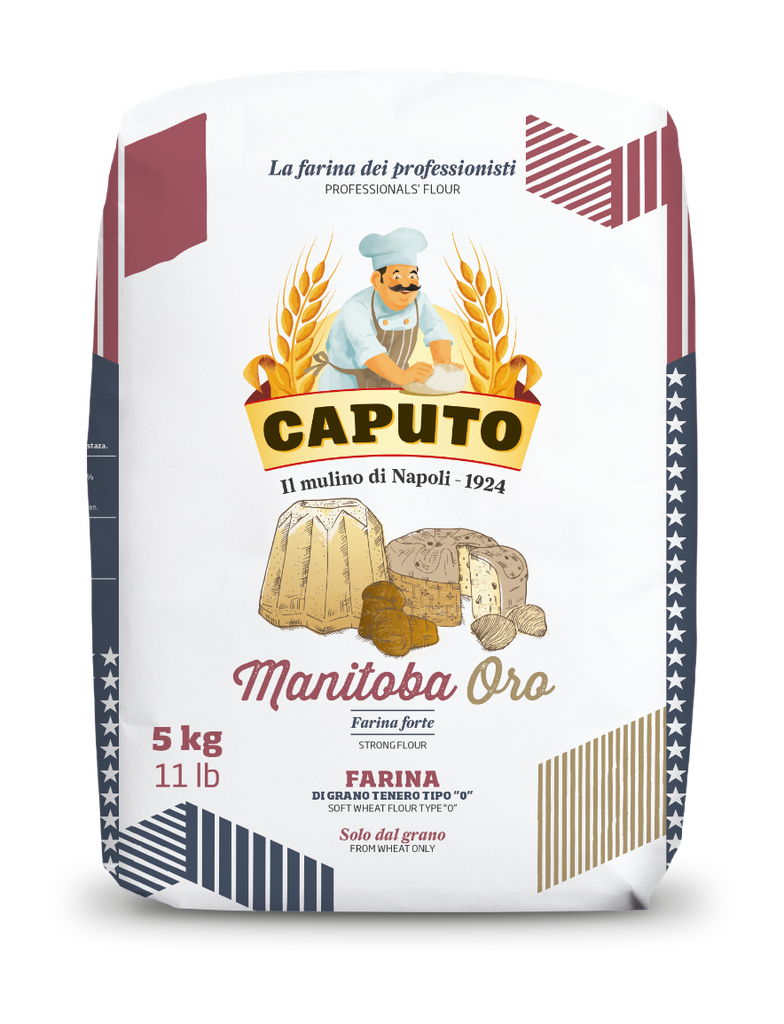 Mulino Caputo Manitoba Oro Tipo 0 Flour (5 kg) (1 confezione di Caputo Manitoba Oro 12,00 €/pz)