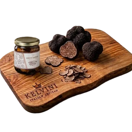 [TRU-CARP-MIC-080] Carpaccio di tartufo estivo – Specialità artigianale (80 g)