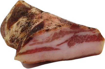 Gedroogde Varkenswang (Guanciale Stagionato )
