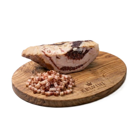 Varkenswang uit Casalbore (Guanciale)