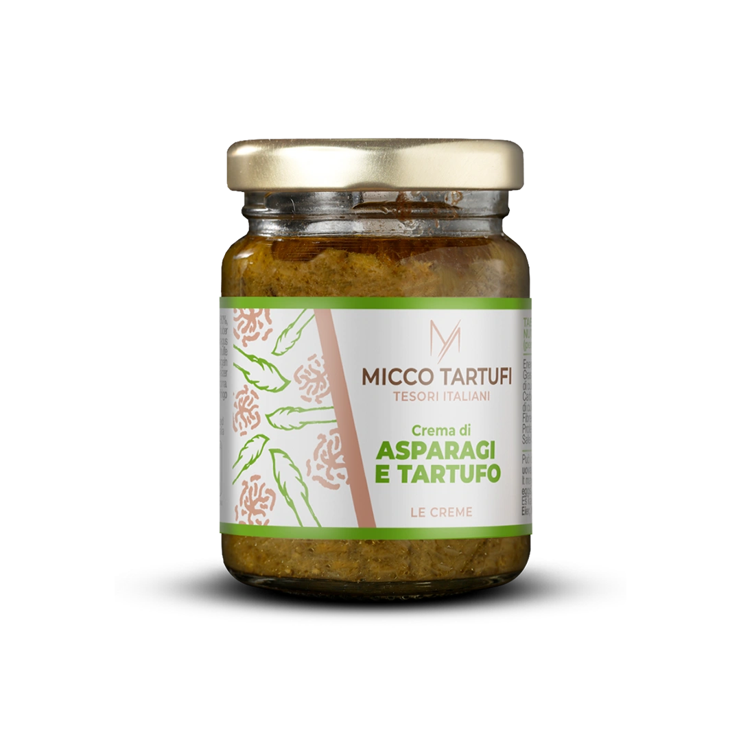 [TRU-CREM-ASP-080] Crème à la truffe et aux asperges – Kelvini Italian Artisan (80 g)