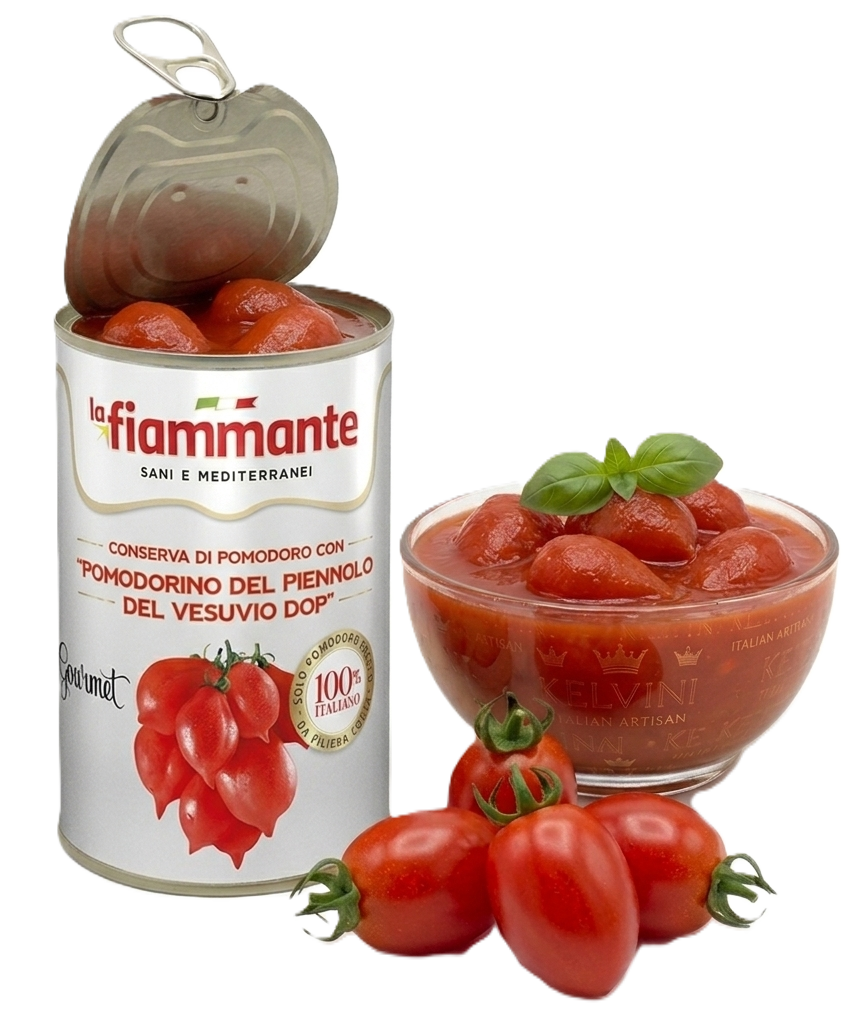 [PIE-VES-400] Piennolo del Vesuvio DOP-cherrytomaten (400 g) | Kelvini Italian Artisan