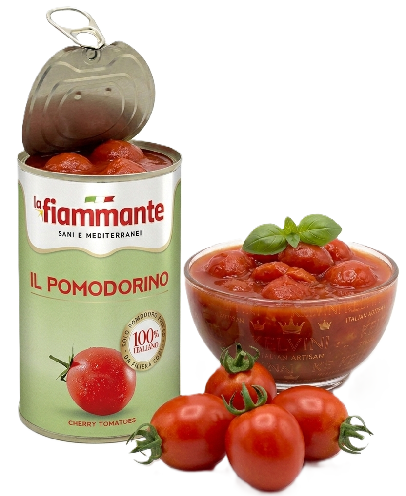 [TOM-POM-KER-400] Tomates cerises au jus naturel (400 g)