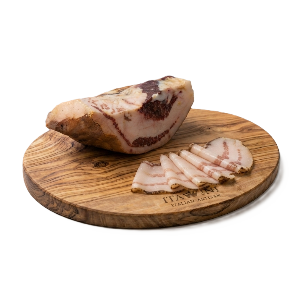 [SAL-VRK-WANG-350] Getrocknete Schweinebacke - Guanciale Stagionato (350g)