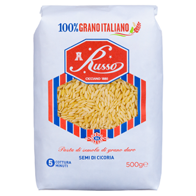Semi di Cicoria Pasta Russo (Griesmeelpasta) (500 g)