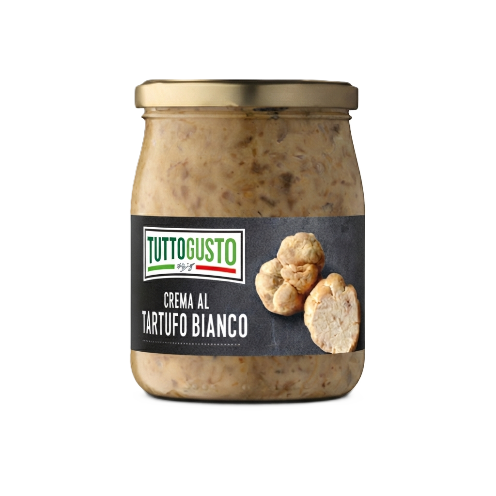 [TUT-TRU-BIA-500] TuttoGusto – Crema al Tartufo Bianco (Crème de truffe blanche de luxe)