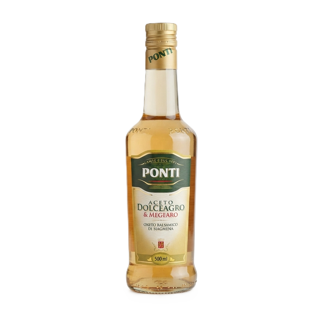 Milde Zachte Druivenazijn 500ml | Ponti Aceto Dolceagro Delicato