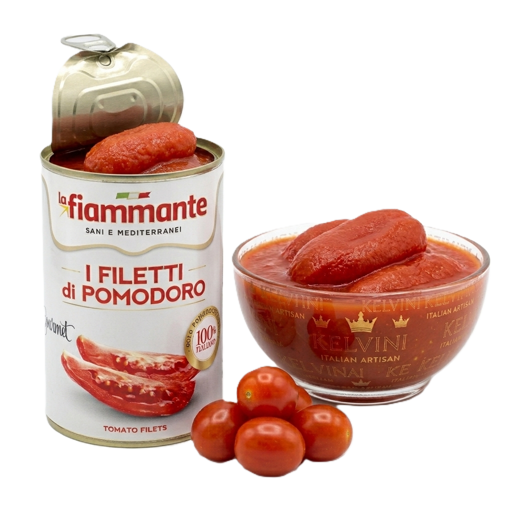 [TOM-FIL-RED-400] Filets de tomates (400 g)