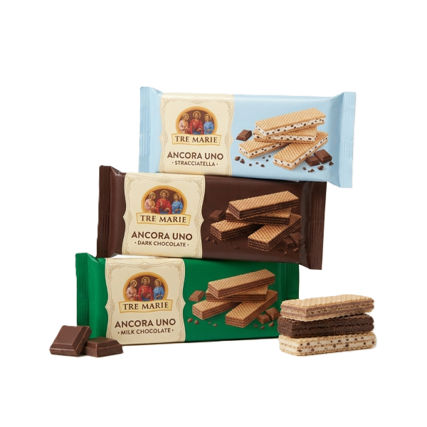 [TRM-WAF-SET-3X0175] Tre Marie - Assortimento di cialde (3 x 175 g - Set completo di gusti)
