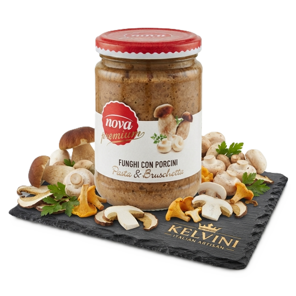 [NOV-CRE-FUN-0500] Nova Premium - Paddenstoelencrème met Eekhoorntjesbrood 500g