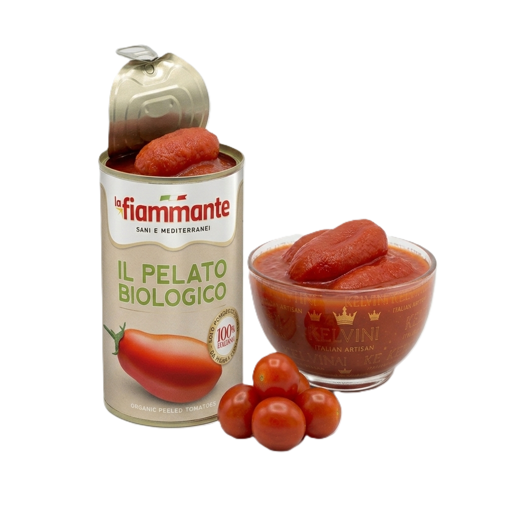 [TOM-PEL-BIO-400] Tomates bio pelées (400 g)
