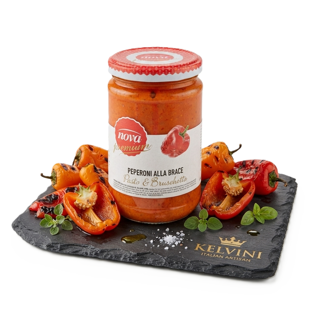 [NOV-CRE-PEP-0500] Nova Premium - Gegrillte Paprikacreme 500g
