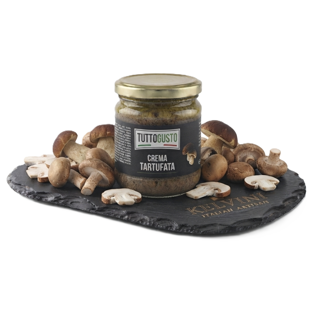 Tuttogusto - Luxe Truffel- en Paddenstoelencrème ( Crema Tartufata 500g)