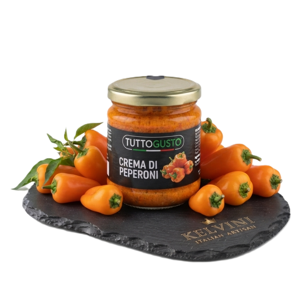 Tuttogusto - Luxe Paprikacrème - Crema di Peperoni (500g)