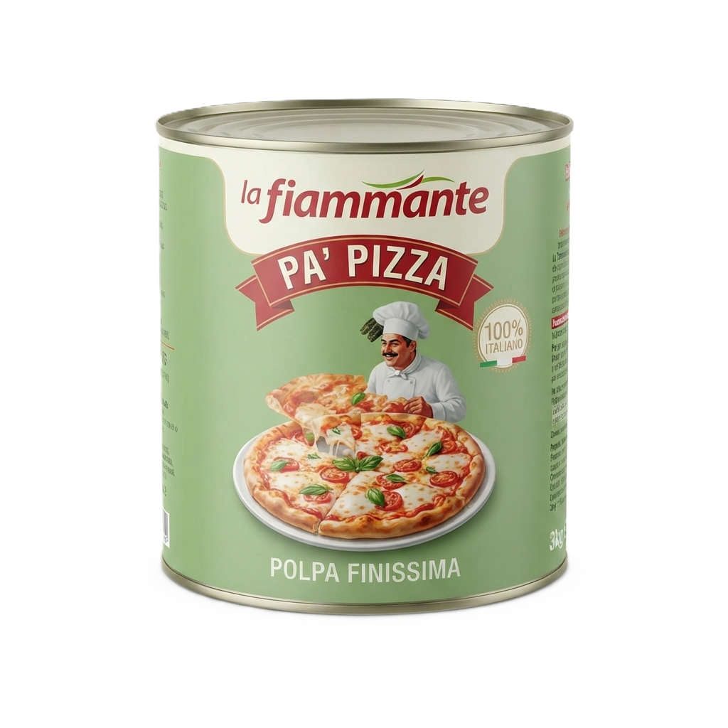 La Fiammante Pomodori per pizza Polpa Finissima 2.5kg