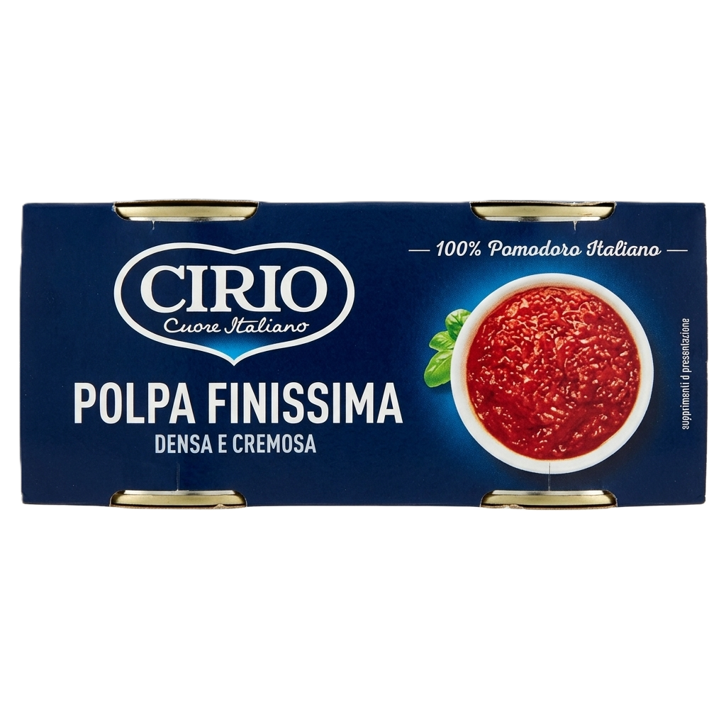 Cirio – Extra Fijn Gesneden Tomaten - Polpa Finissima 2×210 g